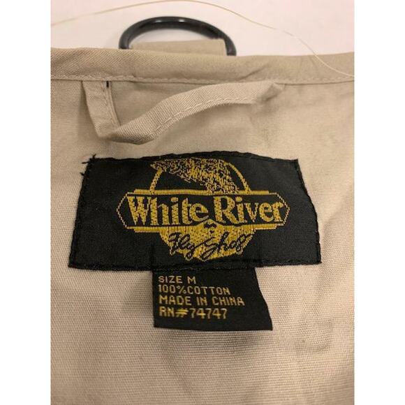 White River Fly Fishing Vest Size M and Hoffritz Swiss Army Knife + Fly Scissors - Picture 8 of 9